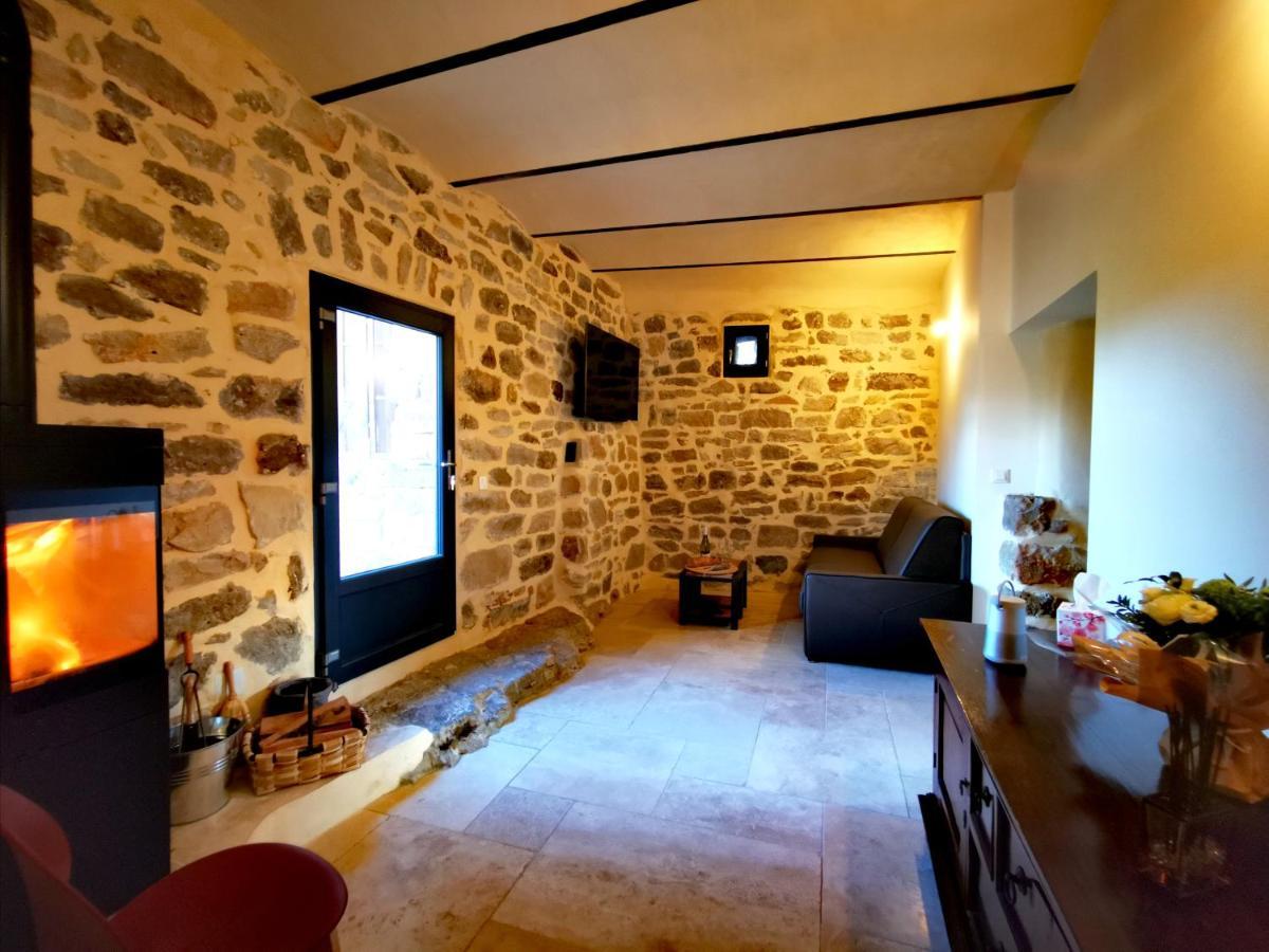 Magnifique Gite En Pierres 6 Personnes Avec Piscine Privee Ardeche Plein Sud Lablachère Exteriér fotografie