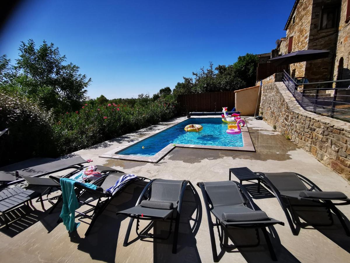 Magnifique Gite En Pierres 6 Personnes Avec Piscine Privee Ardeche Plein Sud Lablachère Exteriér fotografie
