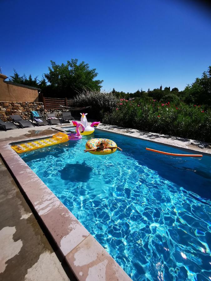 Magnifique Gite En Pierres 6 Personnes Avec Piscine Privee Ardeche Plein Sud Lablachère Exteriér fotografie